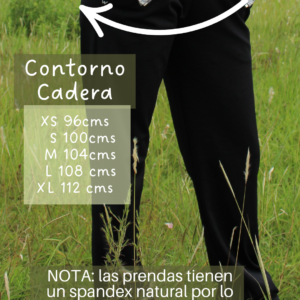 PANTALÓN CON BOLSILLO RECTO ZARINA